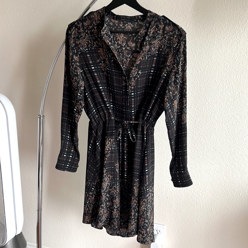 Allsiants silk dress